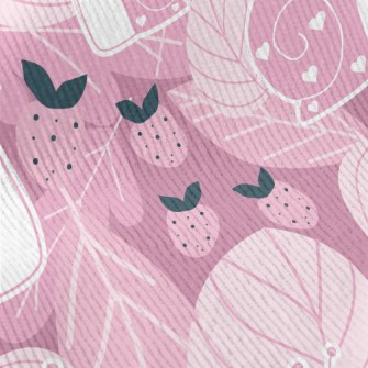 Love Snail Strawberry Standard Corduroy