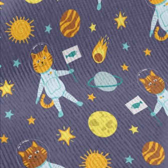 Universe Planet Space Cat Standard Corduroy