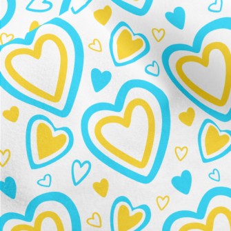 Two-color Love Frame Micro Fleece