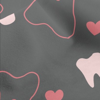 Hollow Tooth Heart Micro Fleece