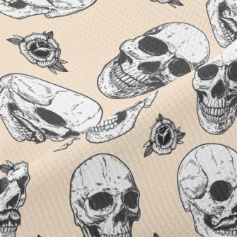 Personalized Beard Skull Piqué