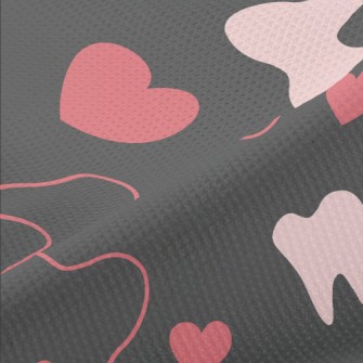 Hollow Tooth Heart Piqué