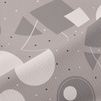 Square Triangle Circle Piqué