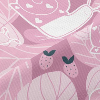 Love Snail Strawberry Piqué