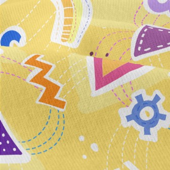 Triangle Geometric Pattern Modern Jersey