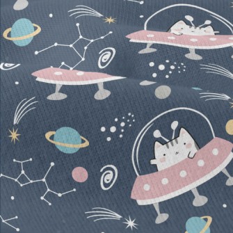 Alien Cat UFO Modern Jersey