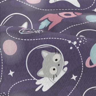 Cat Outer Space Adventure Modern Jersey