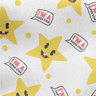 Invincible Star Dots Jersey Backed Fleece