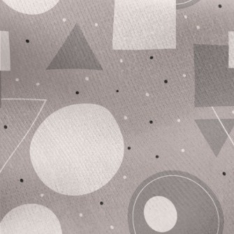 Square Triangle Circle Jersey Backed Fleece