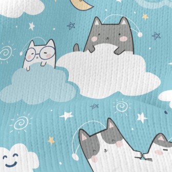 Cat On The Cloud Stretch Jersey