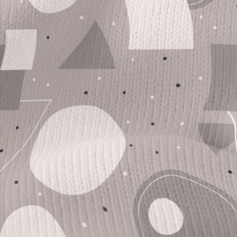 Square Triangle Circle Stretch Jersey