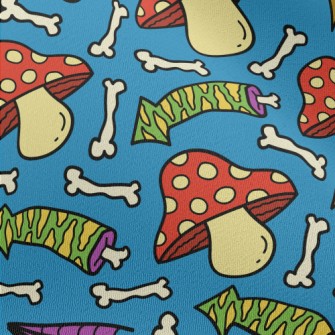 Poisonous Mushroom Shaped Bone Chiffon