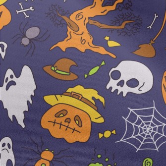 Horror Halloween Chiffon