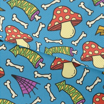 Poisonous Mushroom Shaped Bone Waterproof Oxford