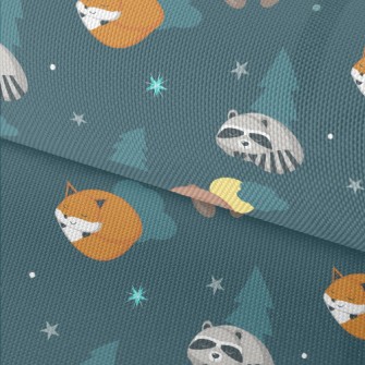 Sleeping Animals In The Forest Waterproof Oxford