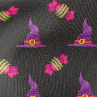 3D Witch Hat Candy Waterproof Canvas