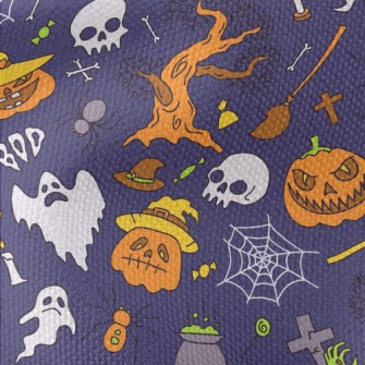 Horror Halloween Waterproof Canvas