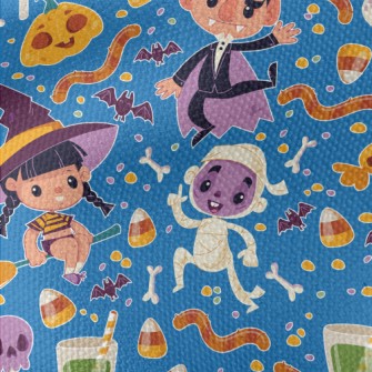 Cute Cartoon Halloween Waterproof Canvas