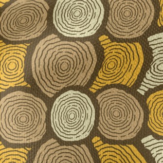 Tree Trunk Growth Rings Waterproof Canvas