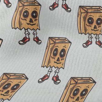 Funny Paper Bag Skull Terry