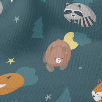 Sleeping Animals In The Forest Terry