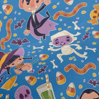 Cute Cartoon Halloween Performance Linen
