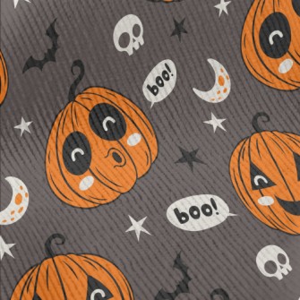 Funny Halloween Pumpkin Standard Corduroy