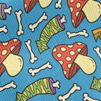 Poisonous Mushroom Shaped Bone Standard Corduroy