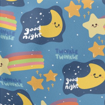 Good Night Moon Stars Stretch Ponte