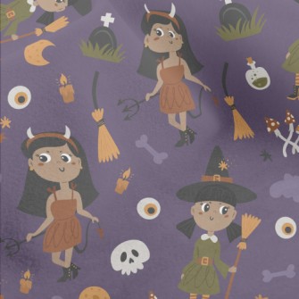 Girls Halloween Dress Up Micro Fleece