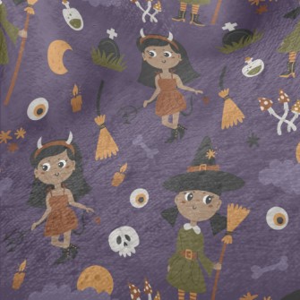 Girls Halloween Dress Up Minky