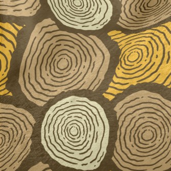 Tree Trunk Growth Rings Minky