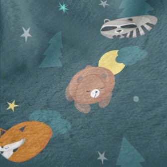 Sleeping Animals In The Forest Minky