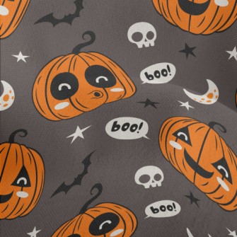 Funny Halloween Pumpkin Lightweight Performance Linen