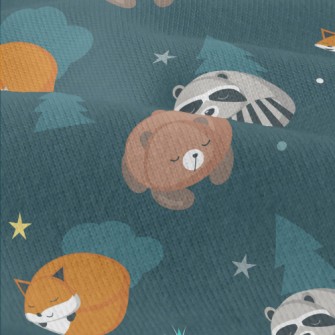 Sleeping Animals In The Forest Modern Jersey