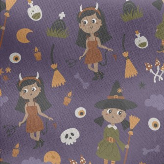 Girls Halloween Dress Up Jersey Backed Fleece