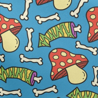 Poisonous Mushroom Shaped Bone Pongee