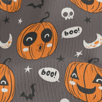 Funny Halloween Pumpkin Stretch Jersey