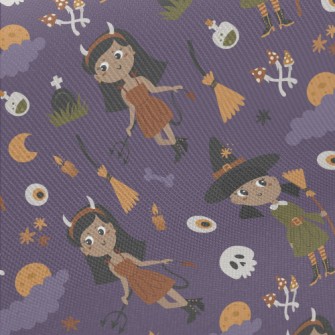 Girls Halloween Dress Up Midweight Cotton Poplin