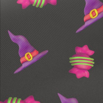 3D Witch Hat Candy Midweight Cotton Poplin