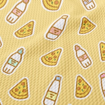 Pizza With Coke Birdseye Piqué