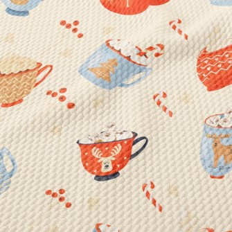 Christmas Cup Birdseye Piqué