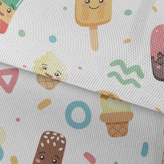Kawaii Ice Cream Waterproof Oxford