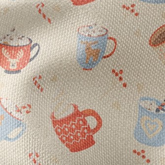 Christmas Cup Waterproof Canvas