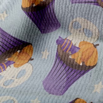 Skull Pumpkin Candies Terry