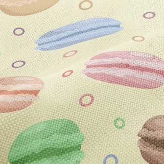 Circle Macarons Performance Linen
