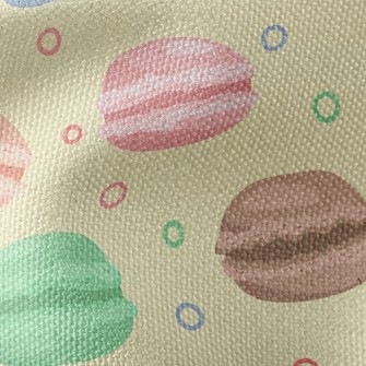 Circle Macarons Waterproof Canvas