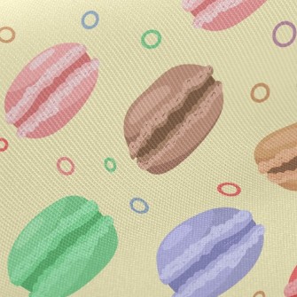 Circle Macarons Twill