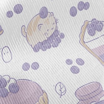 Cat And Blueberry Cake Standard Corduroy