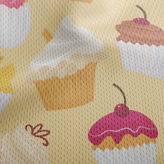 Delicious Cupcakes Athletic Mesh Flat Back